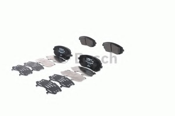 set placute frana,frana disc 2