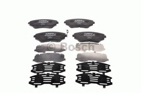 set placute frana,frana disc 3