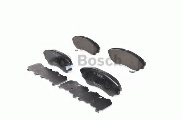 set placute frana,frana disc 2