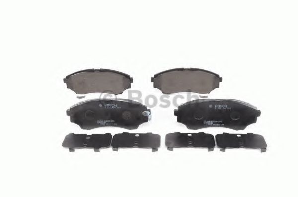 set placute frana,frana disc 4