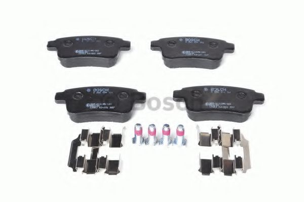 set placute frana,frana disc 3
