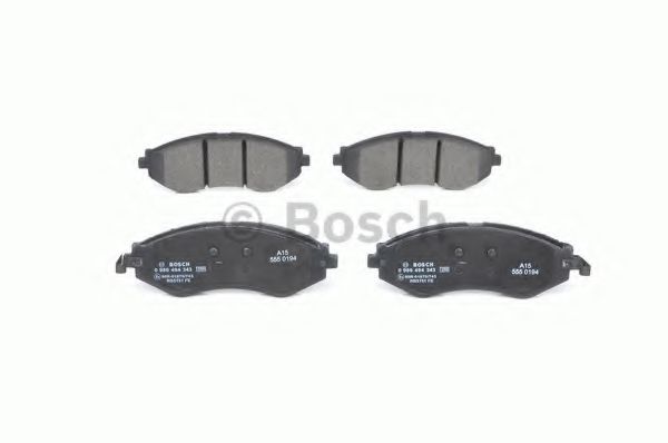 set placute frana,frana disc 4