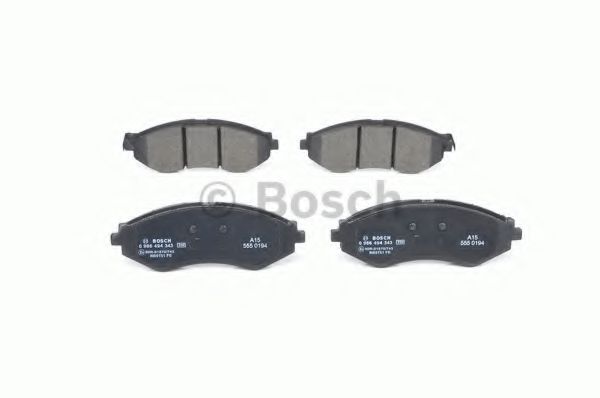 set placute frana,frana disc 6