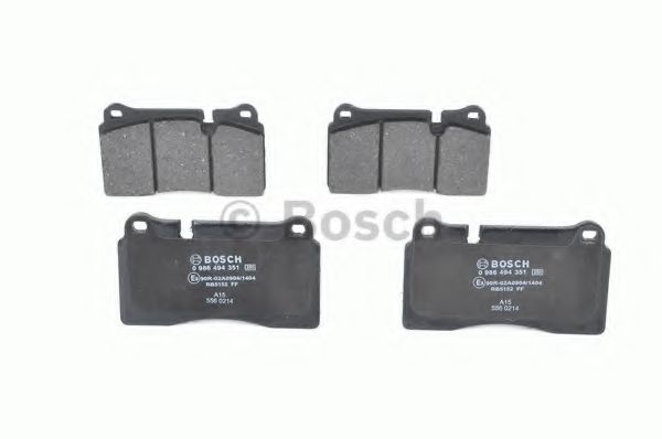 set placute frana,frana disc 6