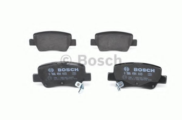 set placute frana,frana disc 4