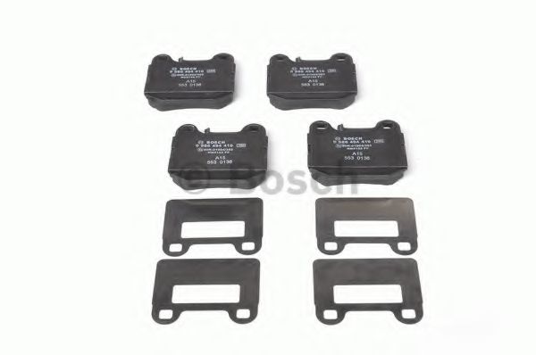 set placute frana,frana disc 3