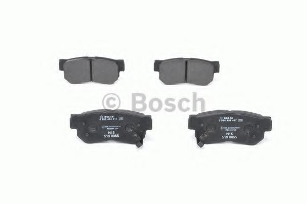 set placute frana,frana disc 4