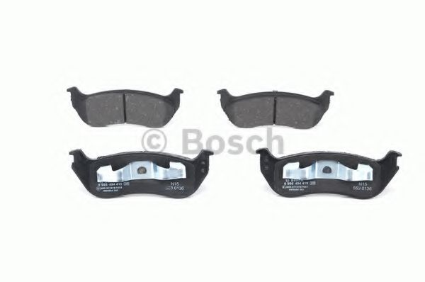 set placute frana,frana disc 4