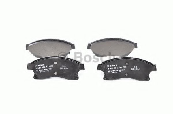 set placute frana,frana disc 6