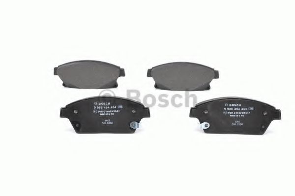 set placute frana,frana disc 4