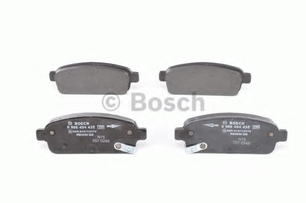 set placute frana,frana disc 4