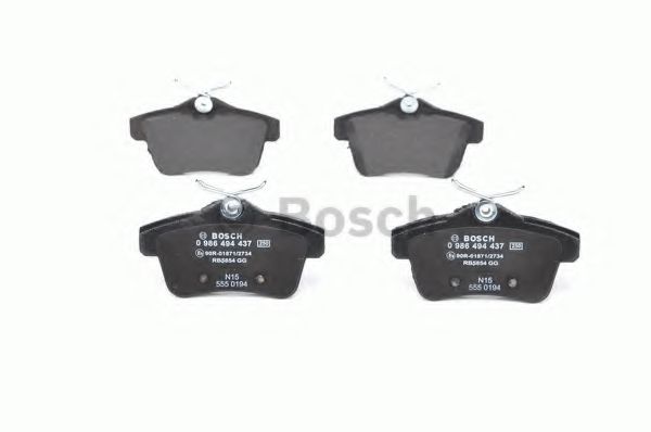set placute frana,frana disc 6
