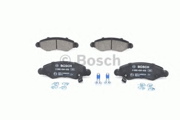 set placute frana,frana disc 4