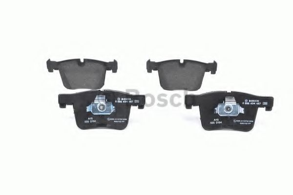 set placute frana,frana disc 4