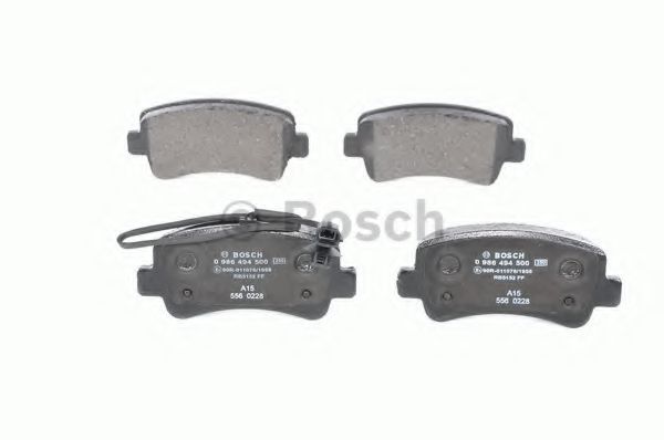 set placute frana,frana disc 4
