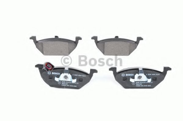 set placute frana,frana disc 4