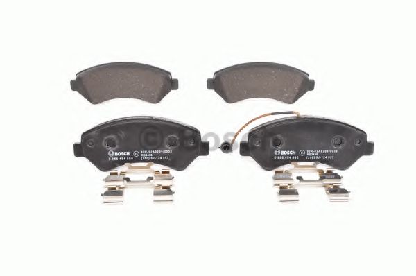 set placute frana,frana disc 2