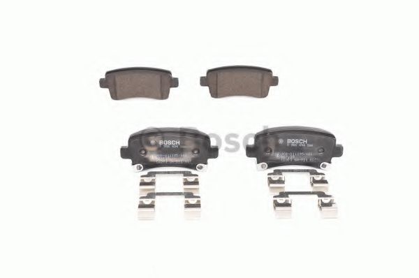 set placute frana,frana disc 4
