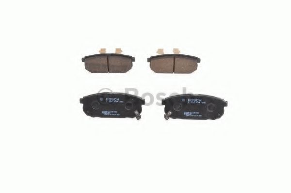 set placute frana,frana disc 4