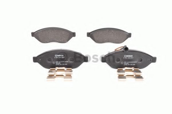 set placute frana,frana disc 2