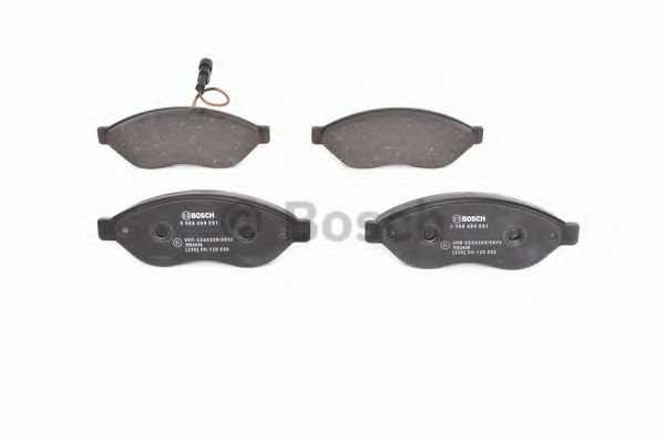 set placute frana,frana disc 4