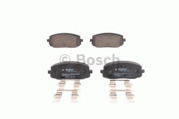 set placute frana,frana disc 4