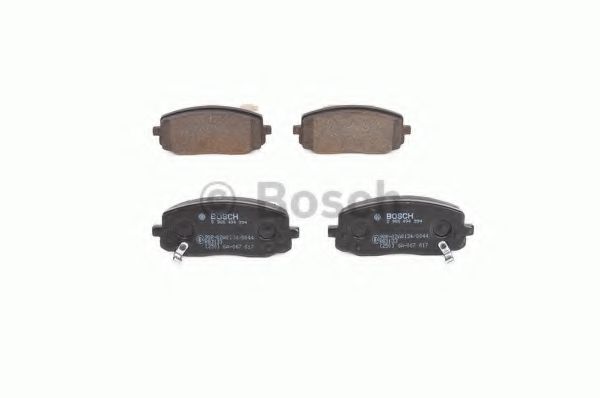 set placute frana,frana disc 6