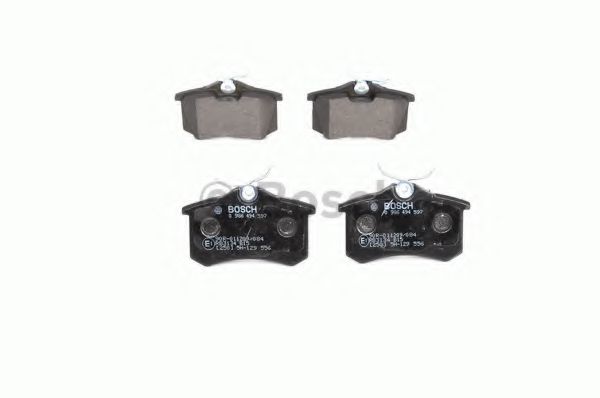 set placute frana,frana disc 8