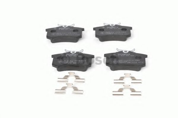 set placute frana,frana disc 2