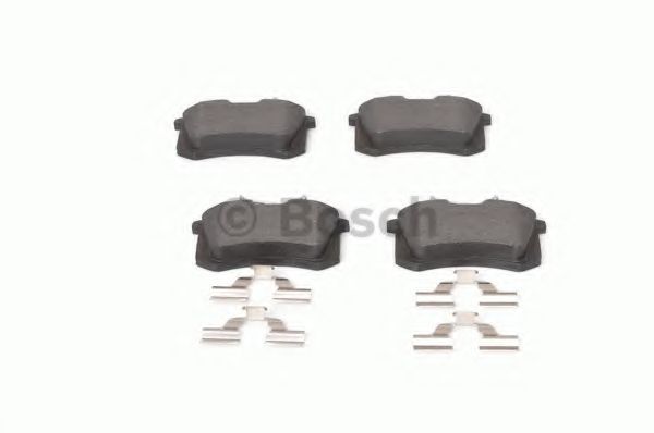 set placute frana,frana disc 4