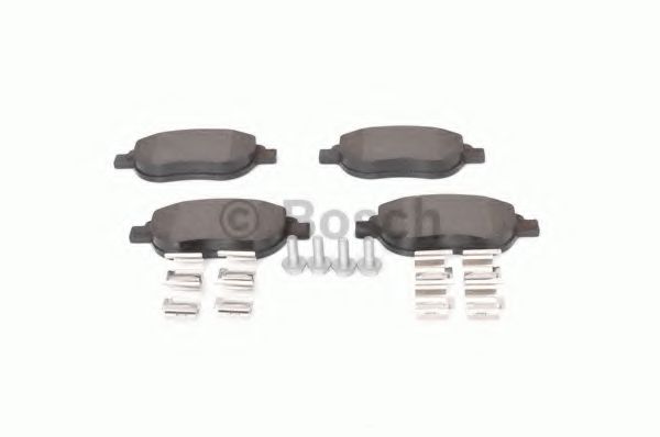 set placute frana,frana disc 4