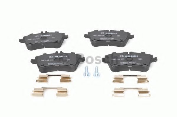 set placute frana,frana disc 4