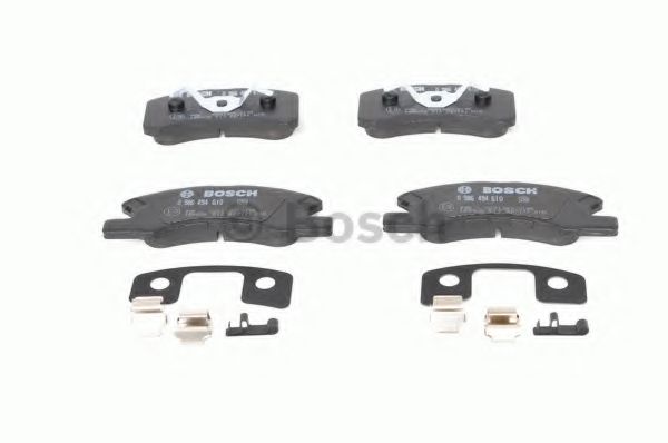 set placute frana,frana disc 4