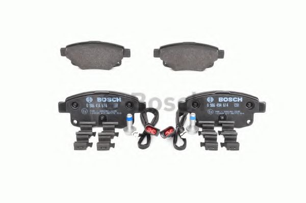 set placute frana,frana disc 2