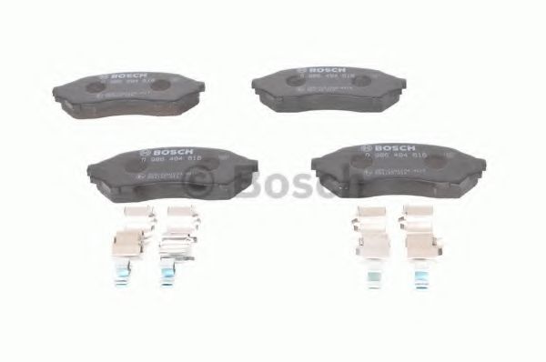 set placute frana,frana disc 3