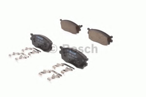 set placute frana,frana disc 2