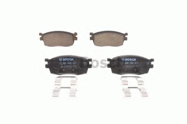 set placute frana,frana disc 5
