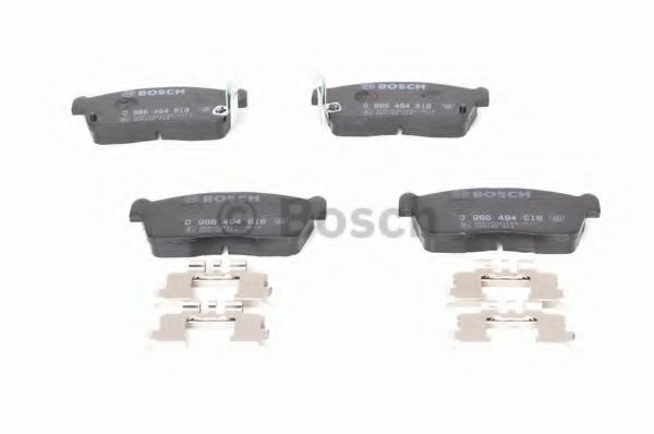 set placute frana,frana disc 8
