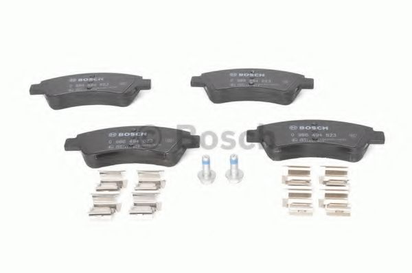 set placute frana,frana disc 4