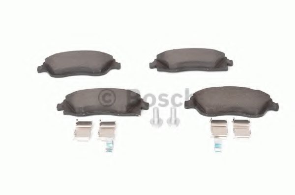 set placute frana,frana disc 8