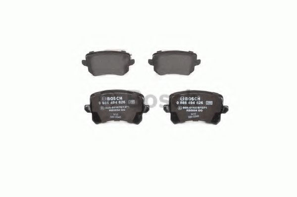 set placute frana,frana disc 3