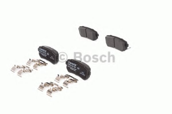 set placute frana,frana disc 4