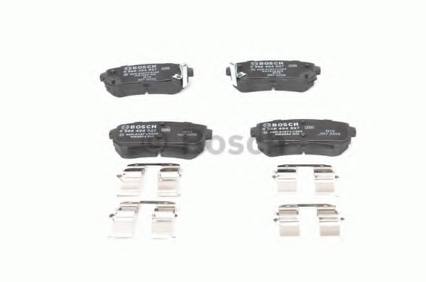 set placute frana,frana disc 8