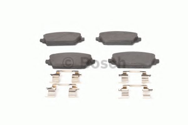 set placute frana,frana disc 4
