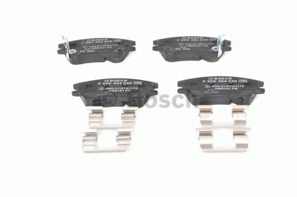 set placute frana,frana disc 3