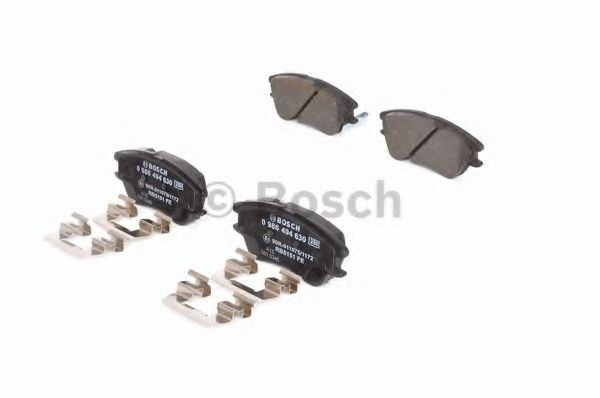 set placute frana,frana disc 8