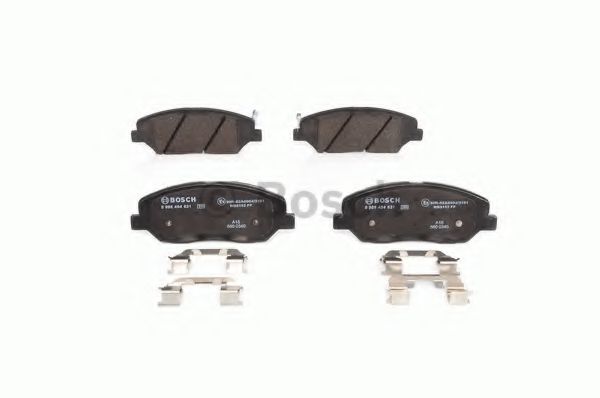 set placute frana,frana disc 2