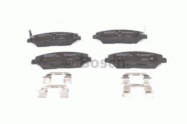 set placute frana,frana disc 4