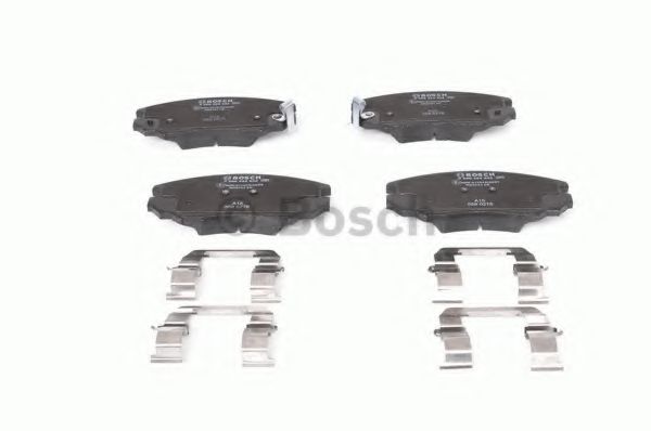 set placute frana,frana disc 4