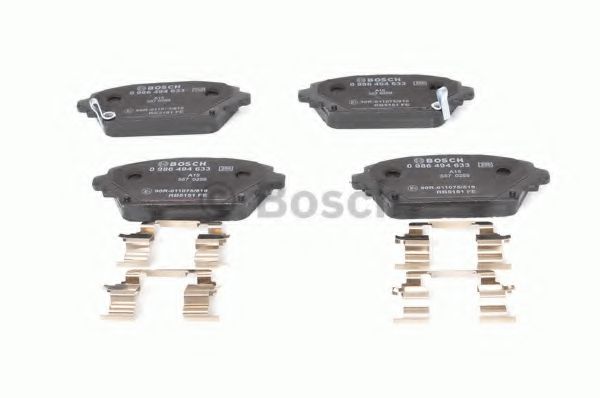 set placute frana,frana disc 2